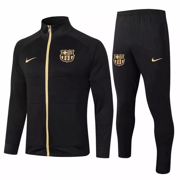 Chandal Barcelona 2020/21 Negro Oro